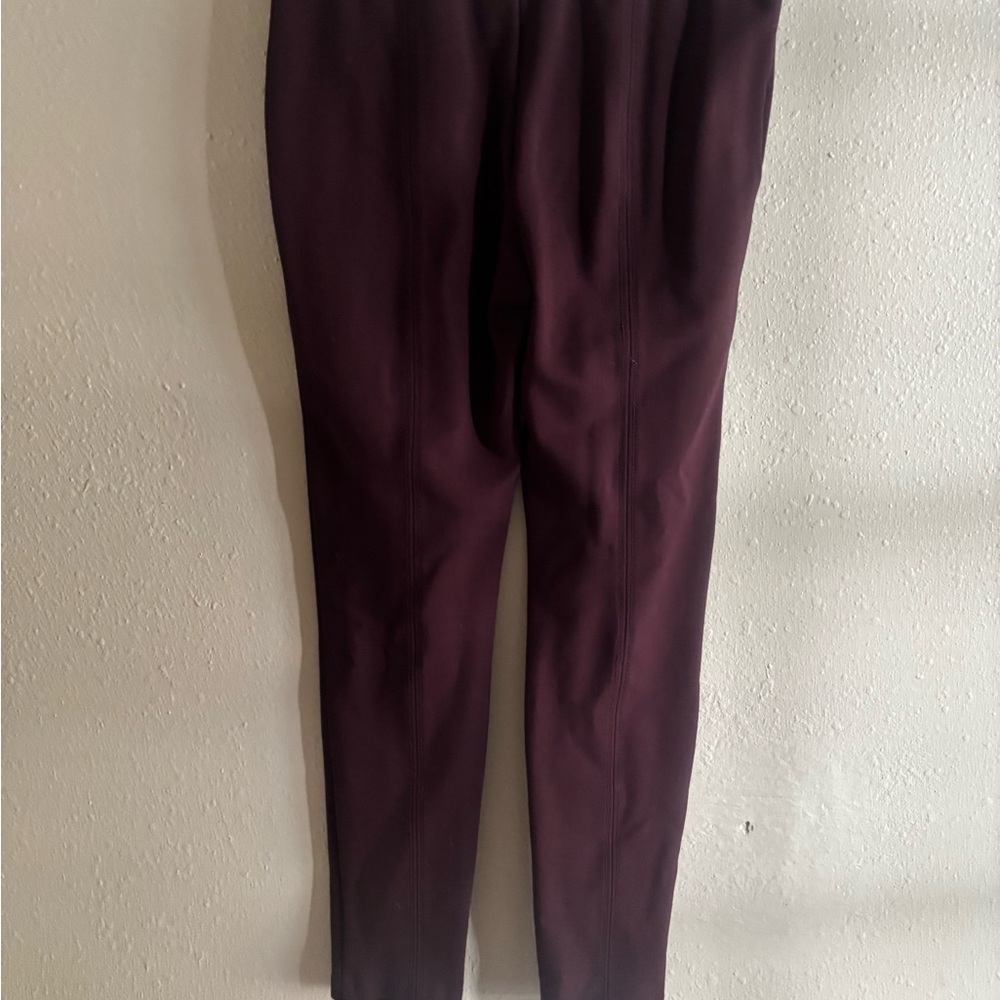 Maroon  Leggings by Jones New York Small